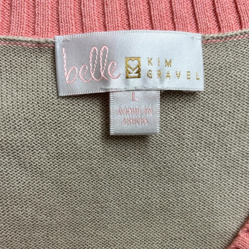Belle by Kim Gravel color block sweater - Picture 3 of 8
